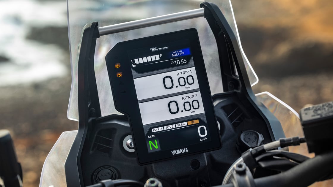 2026 Ténéré 700 World Raid TFT Display RAID Theme