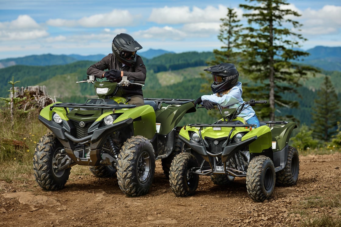 2026 Yamaha Grizzly and Grizzly 110 ATVs